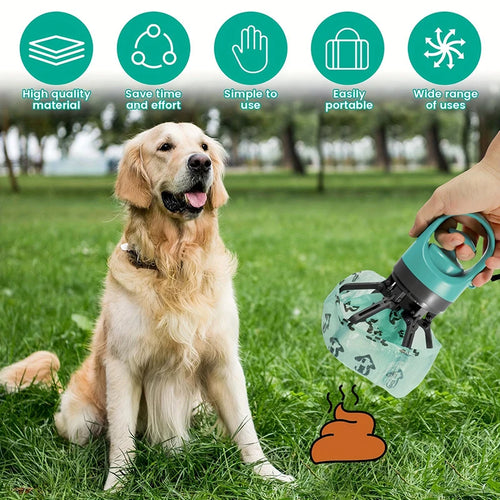 Sanitary One-Handed Pet Waste System