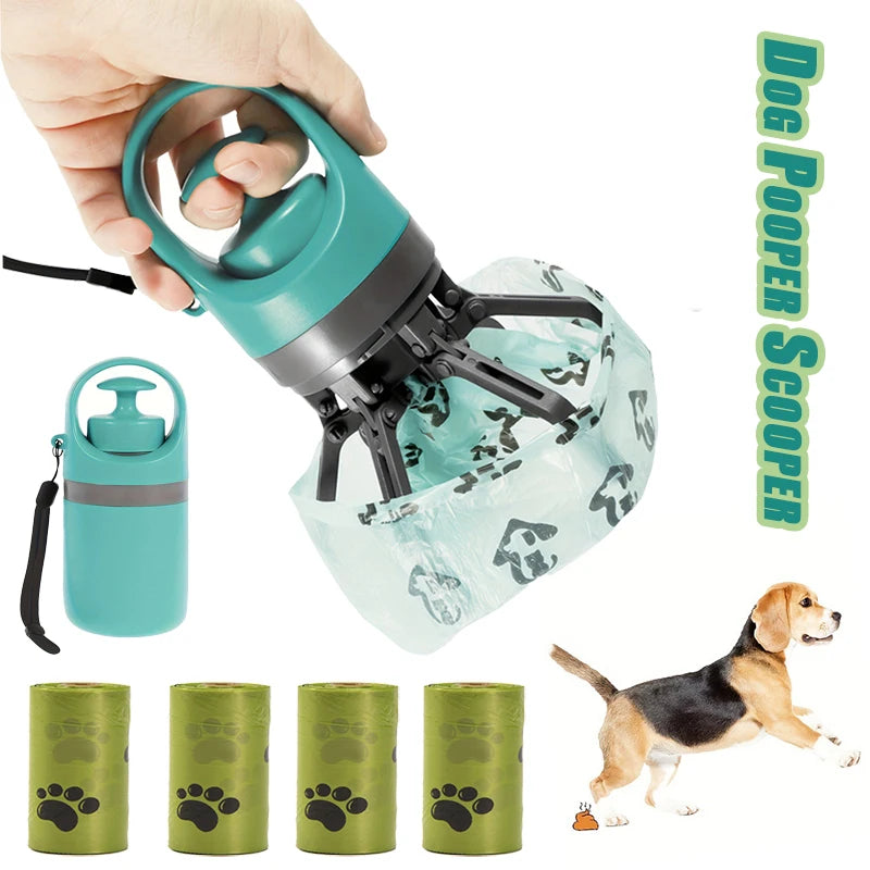 Sanitary One-Handed Pet Waste System