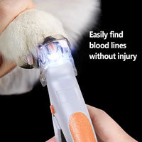 Precision LED Pet Nail Clippers